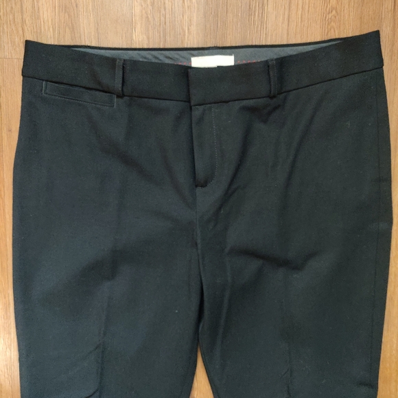 NEW Banana Republic Sloan black ankle pants 14 - Picture 4 of 13